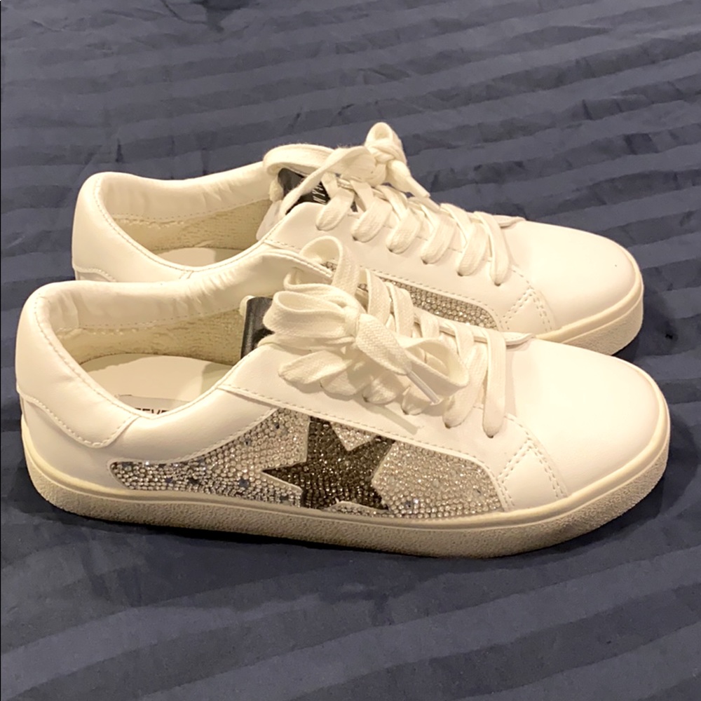 Steve Madden - Philip-R - Rhinestone Sneakers NIB